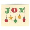 Joy Ornaments Card