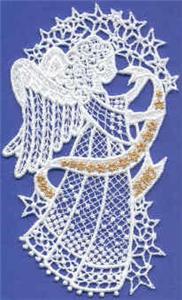 Freestanding Lace Angel 2010 (Small)
