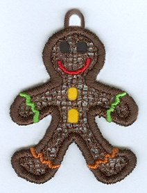 Gingerbread Lace Charm