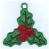 Holly Lace Charm