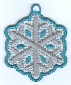Snowflake Lace Charm