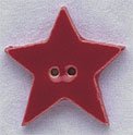The Button Collection by Mill Hill / Large Red Star Button