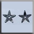 Mill Hill Glass Treasures / Small 5 Pointed Star Crystal Brights 12165