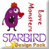 Love Monsters Design Pack