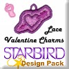Lace Valentine Charms Design Pack