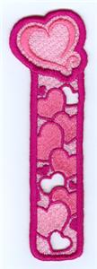 Many Hearts Lace Bookmark