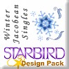 Image of Winter Jacobean Singles Design Pack