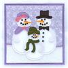 Snowman Family 6"