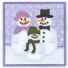 Snowman Family 9"