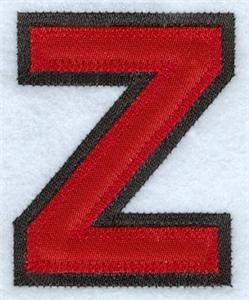 Z - 2 Color Applique 3 inch High