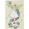 Image of Stitching Fairies-Bead Fairy Cross Stitch Pattern