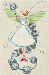 Stitching Fairies-Bead Fairy Cross Stitch Pattern