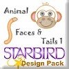 Animal Faces & Tails #1 Design Pack