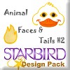 Animal Faces & Tails #2 Design Pack