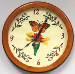 Butterfly Clocks 6 1/2" Design Pack