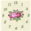 Numbered Flower Clock 6 1/2"