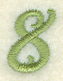 Number 8 Flower Clock Icon 6 1/2"