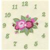 Numbered Flower Clock 8"