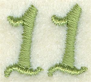 Number 11 Flower Clock Icon 8"