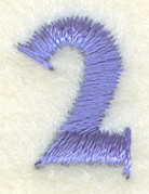 Number 2 Lighthouse Clock Icon 6.5"
