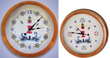 Lighthouse Clocks 6 1/2" Design Pack