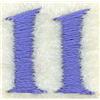 Number 11 Lighthouse Clock Icon 8"