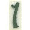 Number 1 Sewing Clock Icon 6.5"