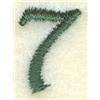 Number 7 Sewing Clock Icon 6.5"