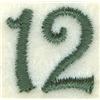 Number 12 Sewing Clock Icon 8"