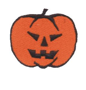 Pumpkin with face