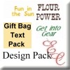 Gift Bag Text Pack