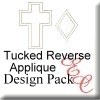 Tucked Reverse Applique Design Pack