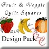 Fruit & Veggie Quilt Squares