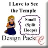 I Love to See the Temple (Small)