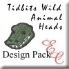 Tidbits Wild Animal Heads
