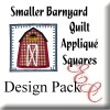 Smaller Barnyard Quilt Appliqué Squares