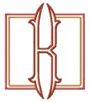 Romanesque 7 Letter K, Larger