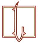 Romanesque 7 Letter L, Larger