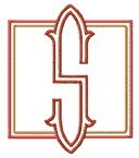 Romanesque 7 Letter S, Larger