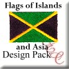 Flags of Islands and Asia