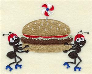 Ants with Hamburger