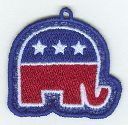 Republican Lace Charm