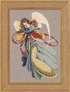 Angelica Cross Stitch Pattern Embroidery Patterns by Lavender & Lace