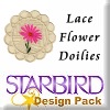 Lace Flower Doilies Design Pack
