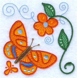 Jacobean Butterfly