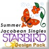 Summer Jacobean Singles Design Pack