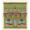 Christmas Village Flower Shop