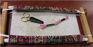 EZ Stitch Quilted Scroll Rod Covers / 12 Inch