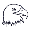 Bald Eagle, outline
