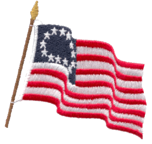 Colonial American Flag